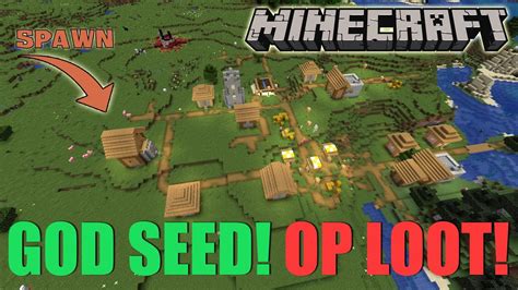 Village at Spawn & Free Chest Loot .